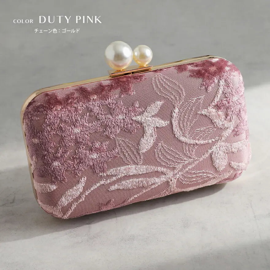 パーティーバッグ結婚式バッグレディース秋冬ビーズ刺しゅう/フェイクパール/ビーズ/スパンコール/コンパクト/2WAY小さめ