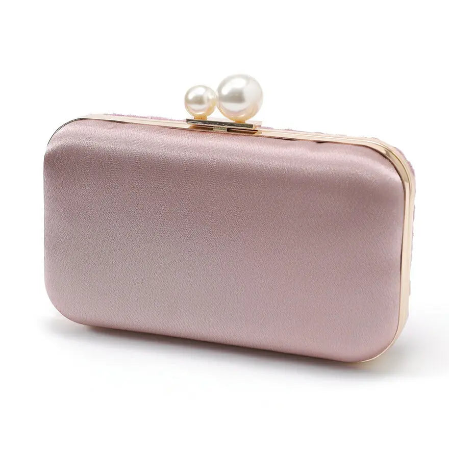 パーティーバッグ結婚式バッグレディース秋冬ビーズ刺しゅう/フェイクパール/ビーズ/スパンコール/コンパクト/2WAY小さめ