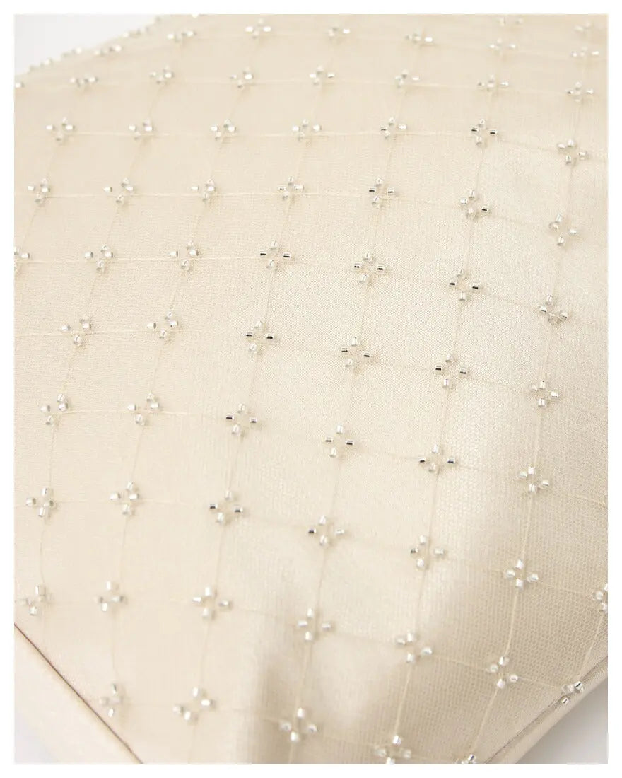 サブバッグ結婚式パーティートートA4フォーマルレース行事翌日配送おしゃれ華やか上品華奢サテンベージュ/ブラック