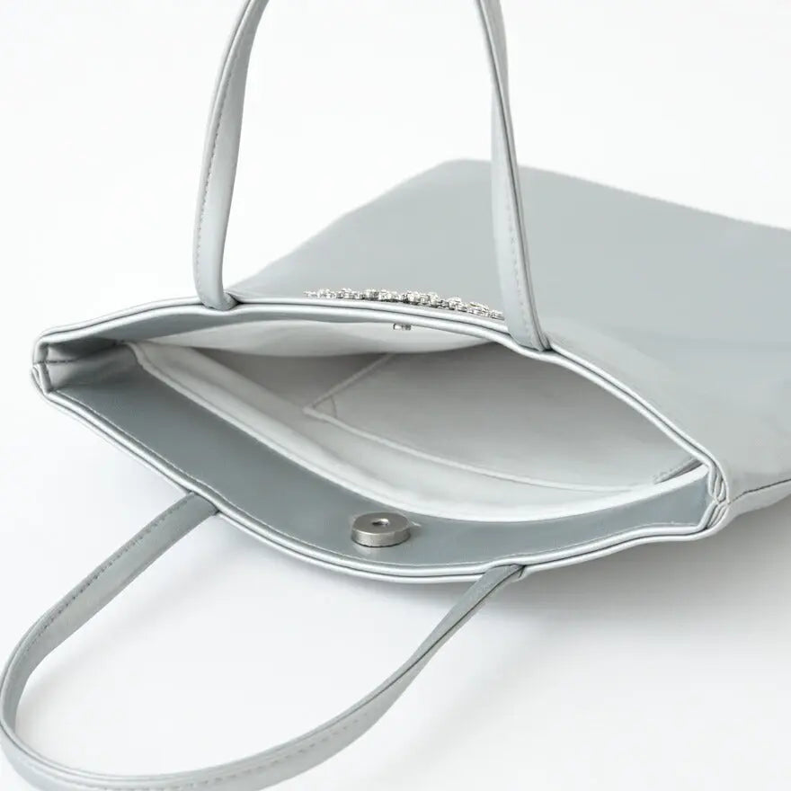 サブバッグ レディース 春夏 大きめ A4 トート 結婚式 お呼ばれ フォーマル パーティ シンプル プリーツ ブランド 人気 パーティードレス通販TwinkleGIrls