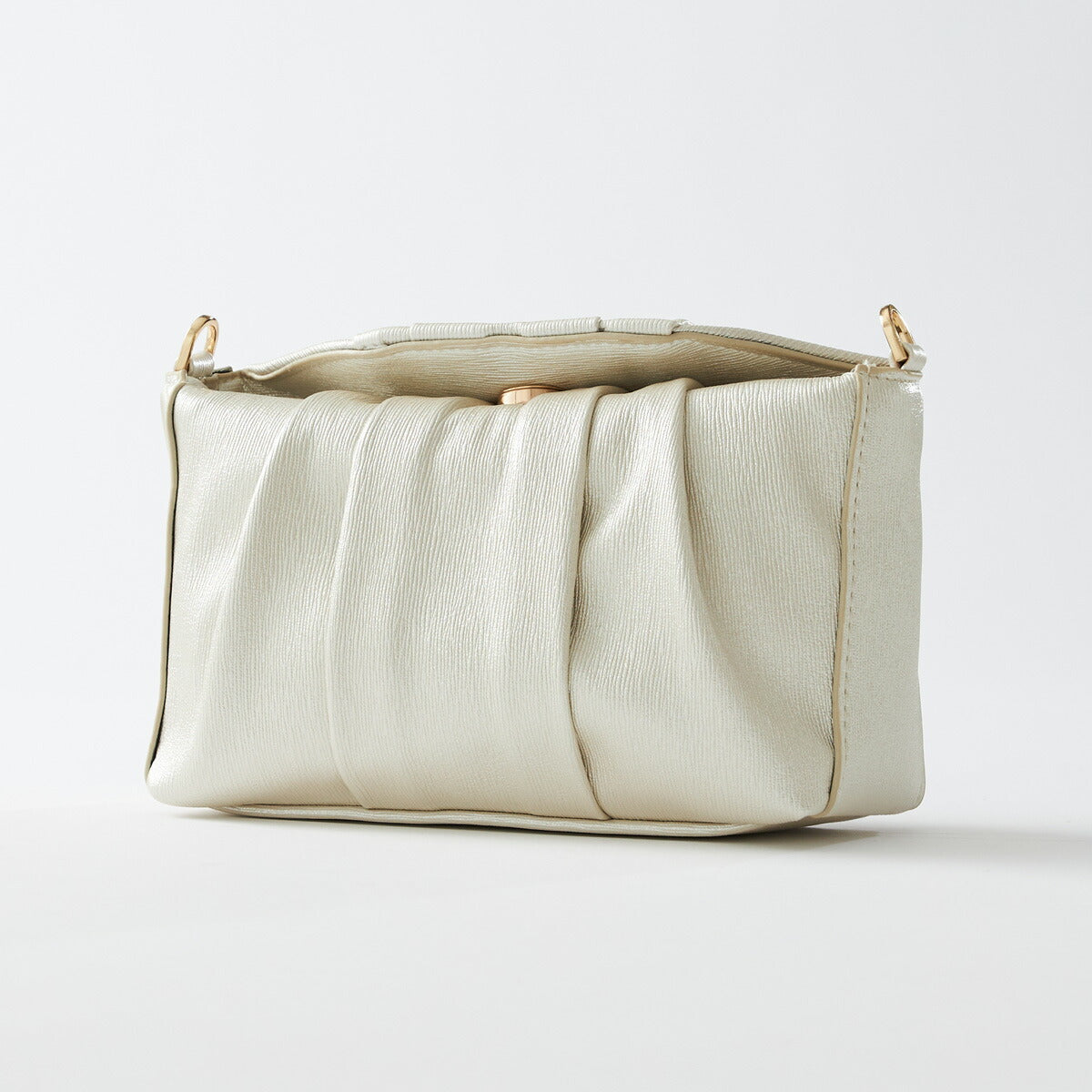 パーティーバッグ 結婚式 お呼ばれ クラッチバッグ 3WAY 小さめ 上品 プリーツ レディース ゴールド/シルバー/ブラック パーティードレス通販TwinkleGirls