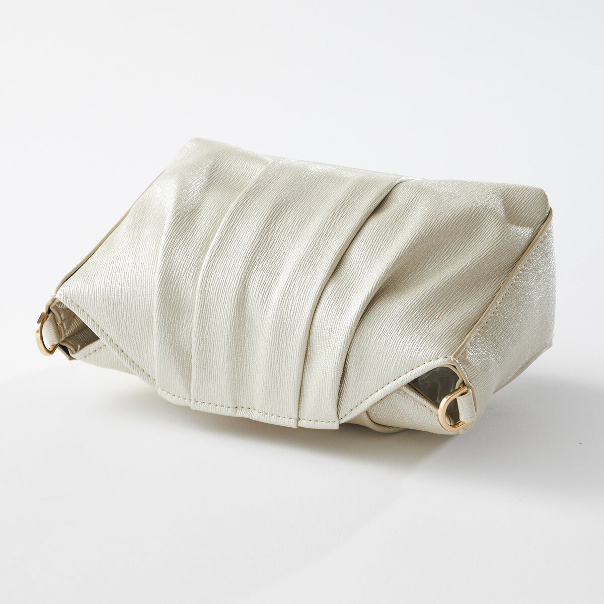 パーティーバッグ 結婚式 お呼ばれ クラッチバッグ 3WAY 小さめ 上品 プリーツ レディース ゴールド/シルバー/ブラック パーティードレス通販TwinkleGirls