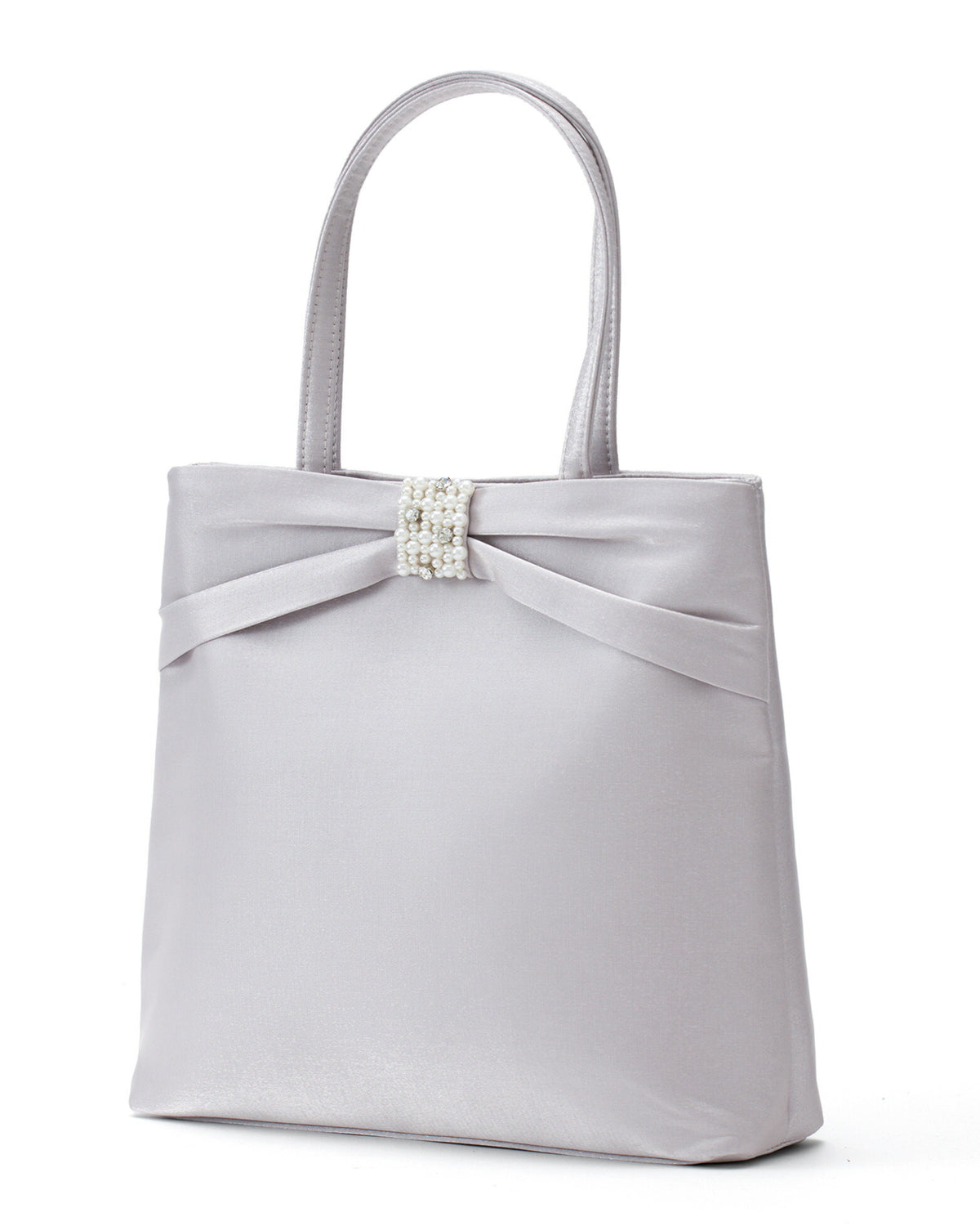 サブバッグ結婚式パーティートートA4フォーマルレース行事翌日配送おしゃれ華やか上品華奢サテンベージュ/ブラック