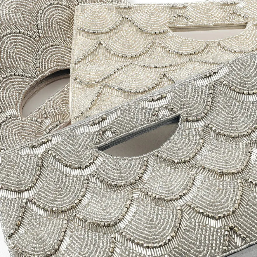 ビーズ刺繍パーティーバッグ結婚式バッグパーティーバッグ大きめレディース春夏ビーズ/刺繍/ショルダー/2WAY