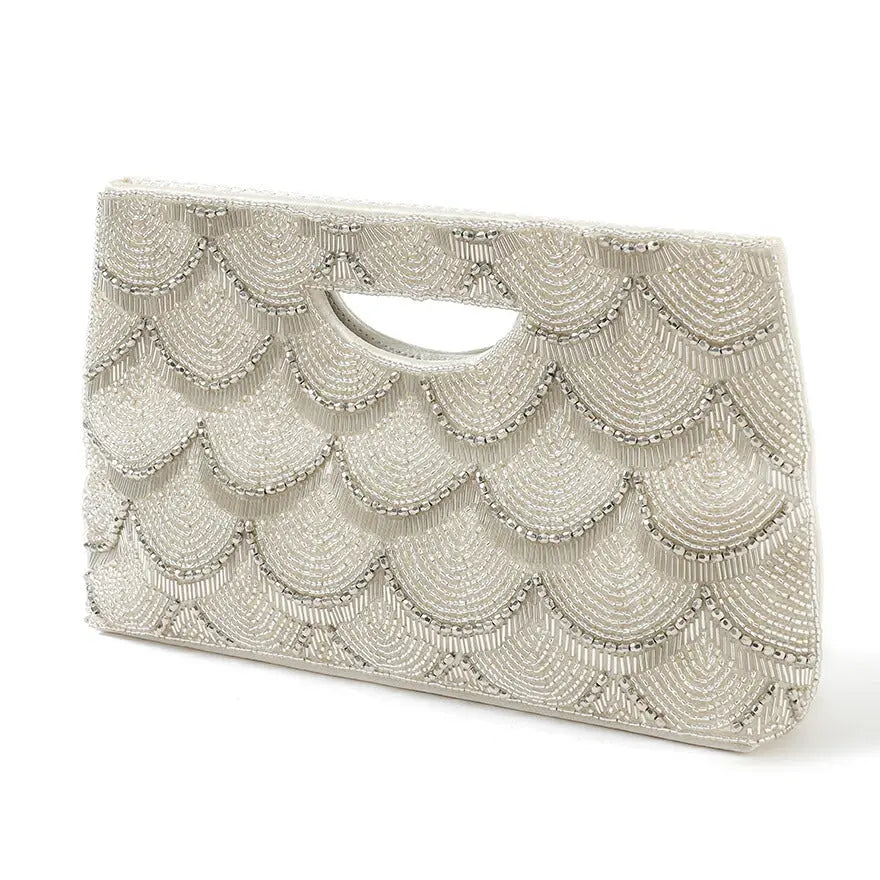 パーティーバッグ結婚式バッグレディース秋冬ビーズ刺しゅう/フェイクパール/ビーズ/スパンコール/コンパクト/2WAY小さめ