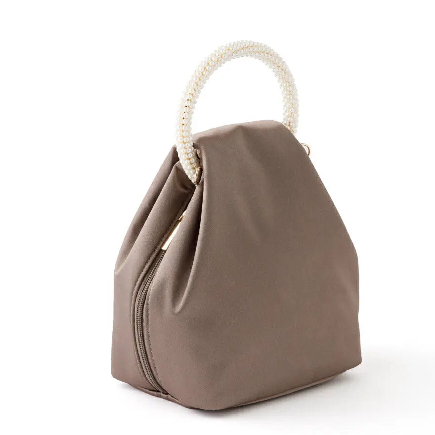 パーティーバッグ結婚式バッグレディース秋冬ビーズ刺しゅう/フェイクパール/ビーズ/スパンコール/コンパクト/2WAY小さめ