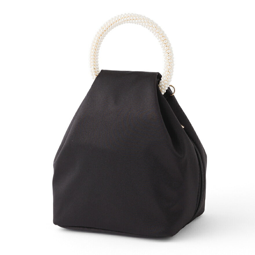 パーティーバッグ結婚式バッグレディース秋冬ビーズ刺しゅう/フェイクパール/ビーズ/スパンコール/コンパクト/2WAY小さめ