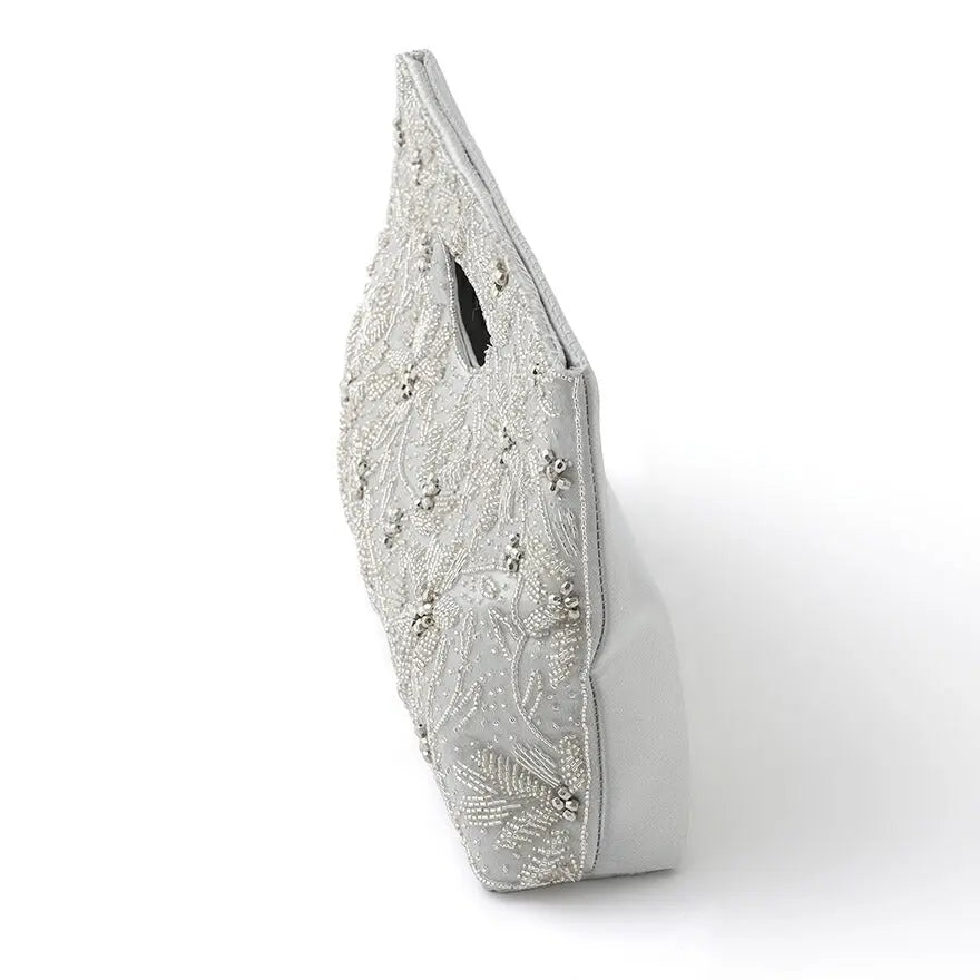 パーティーバッグ結婚式バッグレディース秋冬ビーズ刺しゅう/フェイクパール/ビーズ/スパンコール/コンパクト/2WAY小さめ