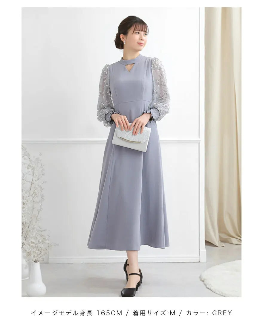 【美品】ANDRESDアンドレスド　Sサイズ　結婚式　お呼ばれドレス　ワンピース 楽天市場】アシンメトリータックドレス パーティードレス 結婚式