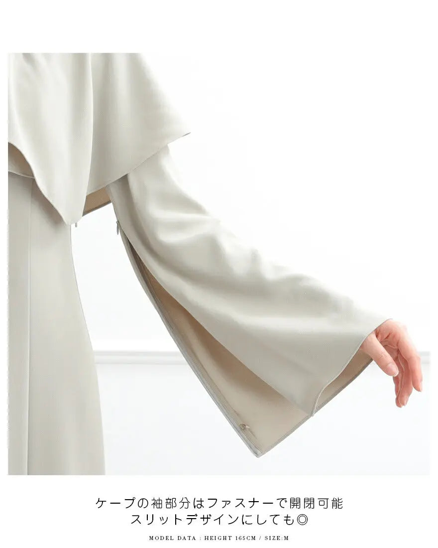 ドレスパーティードレス結婚式ワンピースお呼ばれロング春夏フォーマルプリーツパーティーレースロングドレス袖あり大きいサイズ