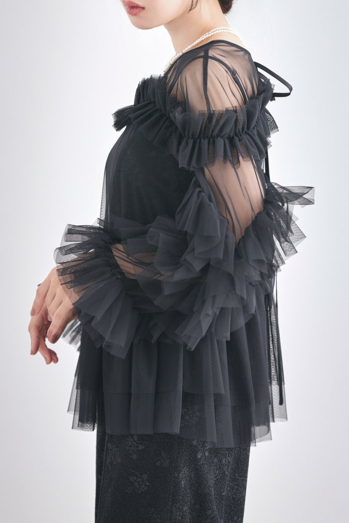 ドレスパーティードレス結婚式ワンピースお呼ばれロング春夏フォーマルプリーツパーティーレースロングドレス袖あり大きいサイズ