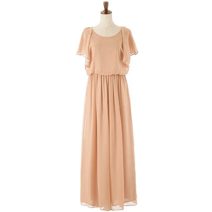 パーティードレス 結婚式/パンツドレス/ドレス/春夏/お呼ばれセットアップ/パンツスタイル/シフォン/サテン/ラッフル/ベージュ/ブラック/グリーン/ネイビー/Mサイズ/9号/Lサイズ/11号 パーティードレス通販TwinkleGIrls