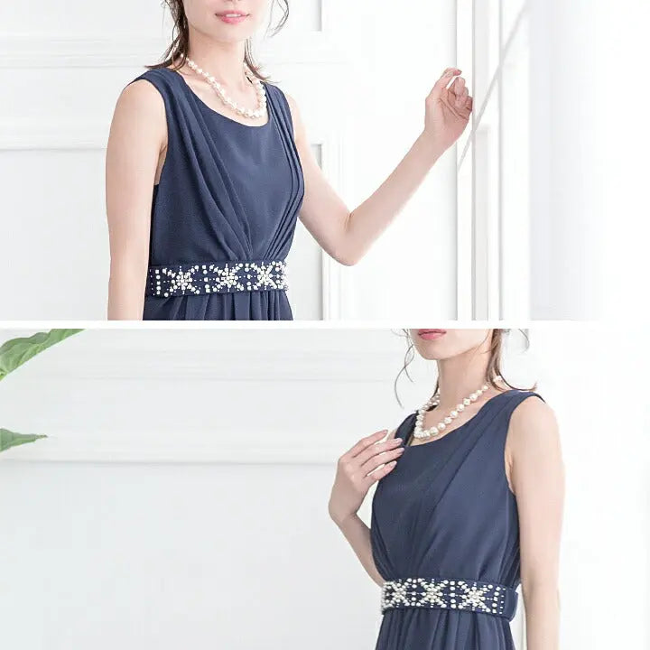 パーティードレス結婚式ドレスカシュクール＆ミモレ丈のフィット＆フレアドレス!!お呼ばれにスレンダーラインの全3色☆ドレス結婚式お呼ばれパーティーブライズメイド二次会2次会パーティ通販Dress楽天服装お呼ばれ服パーティドレス送料無料