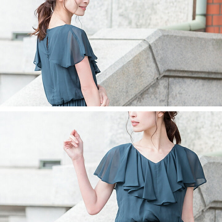 結婚式パンツドレス