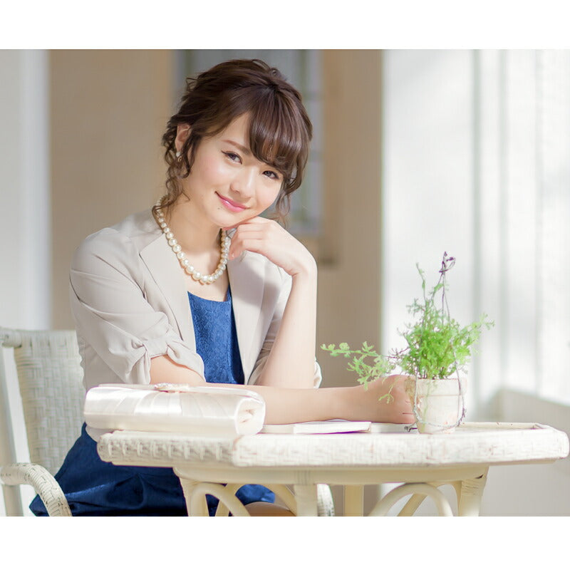 パーティードレス結婚式ワンピースドレスMサイズパーティドレスダマスク柄ドビー織9号パーティ２次会お呼ばれパーティワンピ