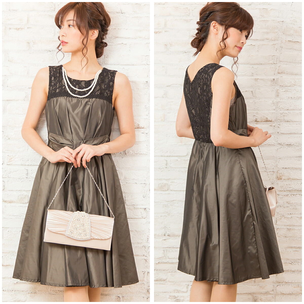 結婚式パーティードレス