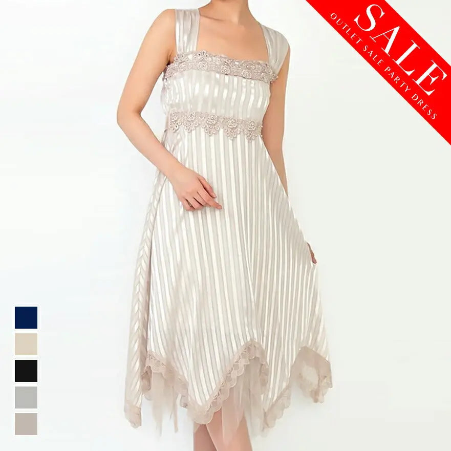 ストライプデザインフォーマルドレス★パーティードレス★パーティドレス、お呼ばれ結婚式2次会発表会、二次会、謝恩会、披露宴、パーティードレス、成人式、2次会、ワンピース、服装【お得イベント開催中】
