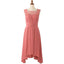 パーティードレス ロング 丈 結婚式 ワンピース ミモレ丈 フィッシュテール ネックレス セット partydress1535 パーティードレス通販TwinkleGirls