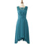 パーティードレス ロング 丈 結婚式 ワンピース ミモレ丈 フィッシュテール ネックレス セット partydress1535 パーティードレス通販TwinkleGirls