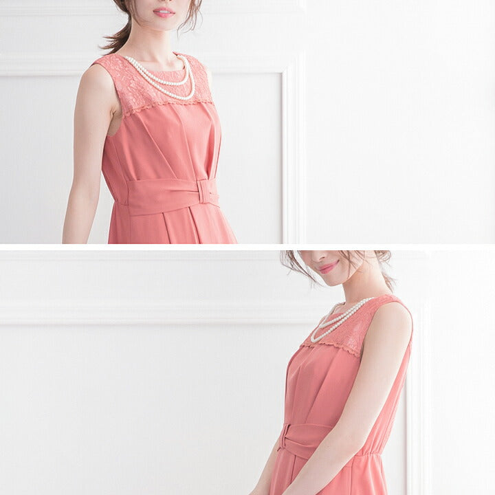 結婚式パンツドレス