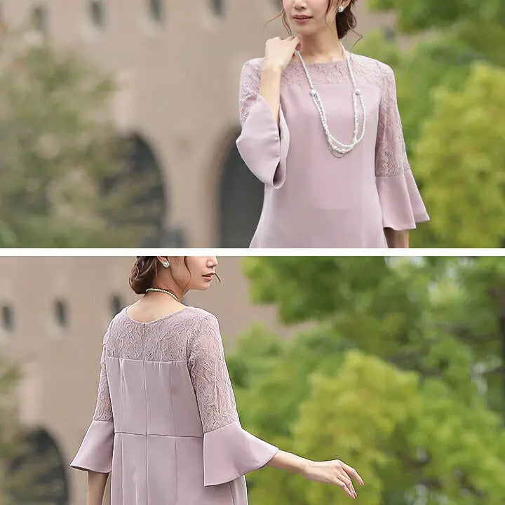 結婚式パンツドレス