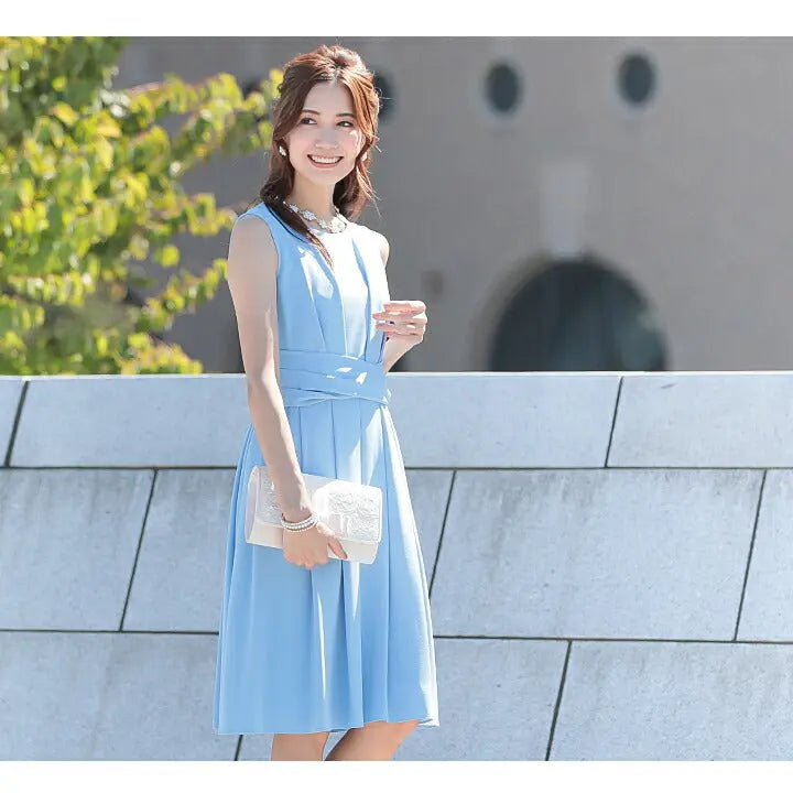 結婚式パンツドレス