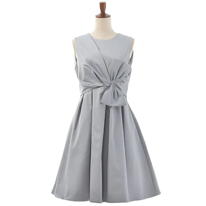 ドレス 結婚式 パーティードレス フレアドレス 結婚式 チュール サテン パーティードレス  結婚式 パーティードレス リボン フレアライン パーティードレス通販TwinkleGIrls