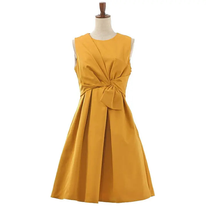 ドレス 結婚式 パーティードレス フレアドレス 結婚式 チュール サテン パーティードレス  結婚式 パーティードレス リボン フレアライン パーティードレス通販TwinkleGIrls