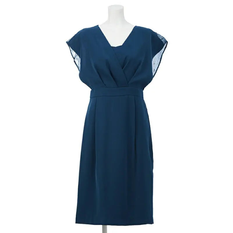 パーティードレス 結婚式 ワンピース 袖あり レース ミディアム ドレス 二次会 披露宴 お呼ばれ フォーマル レディース 服 パーティードレス通販TwinkleGIrls