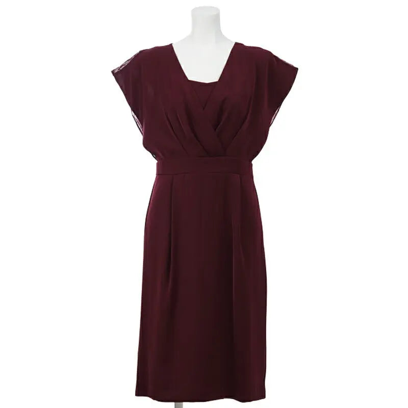 パーティードレス 結婚式 ワンピース 袖あり レース ミディアム ドレス 二次会 披露宴 お呼ばれ フォーマル レディース 服 パーティードレス通販TwinkleGIrls