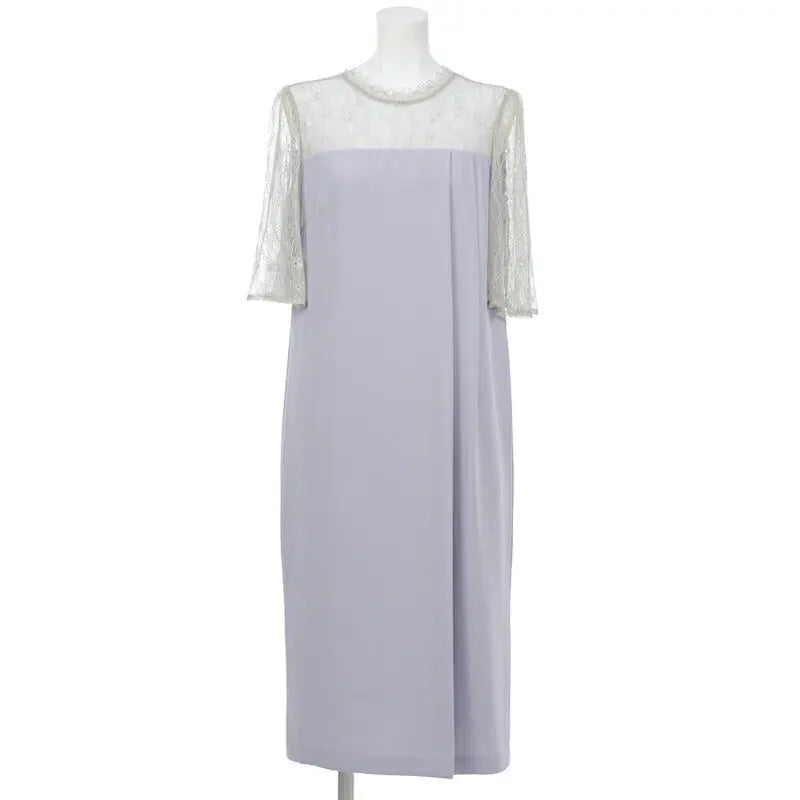 パーティードレス 結婚式 ワンピース 袖あり レース ミモレ丈 ドレス 二次会 披露宴 お呼ばれ フォーマル レディース 服 パーティードレス通販TwinkleGIrls