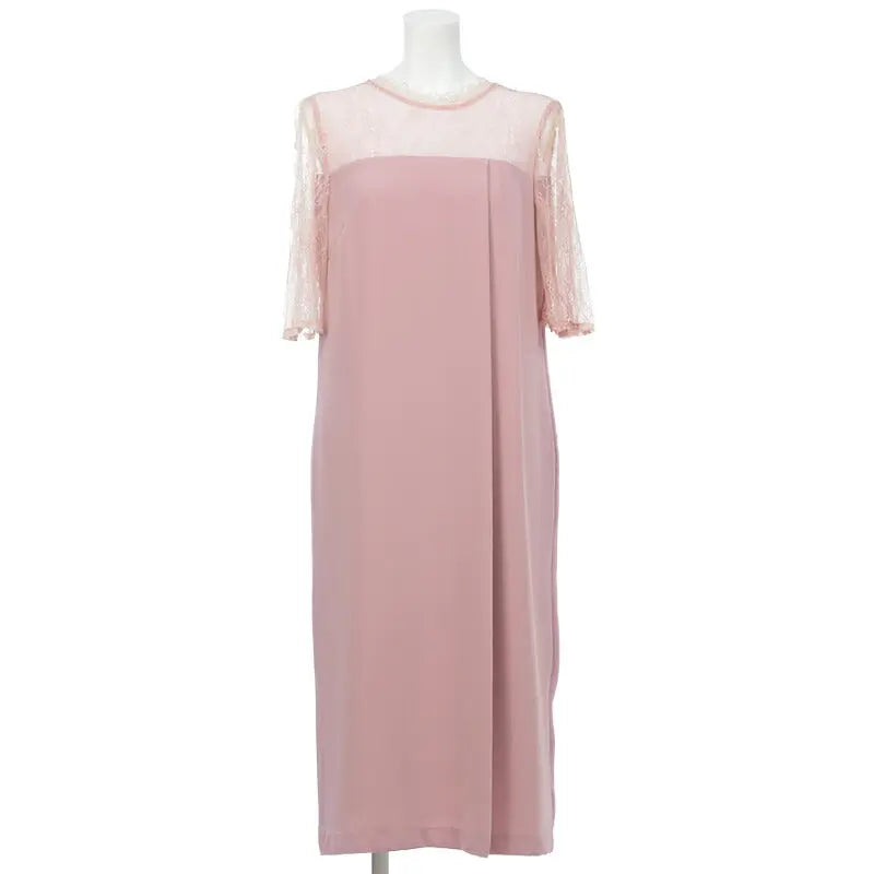 パーティードレス 結婚式 ワンピース 袖あり レース ミモレ丈 ドレス 二次会 披露宴 お呼ばれ フォーマル レディース 服 パーティードレス通販TwinkleGIrls