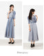 パーティードレス 結婚式ワンピース ドレス レディース ロング丈 袖あり シフォン×レース 上品 M partydress1831 - パーティードレス通販TwinkleGIrls