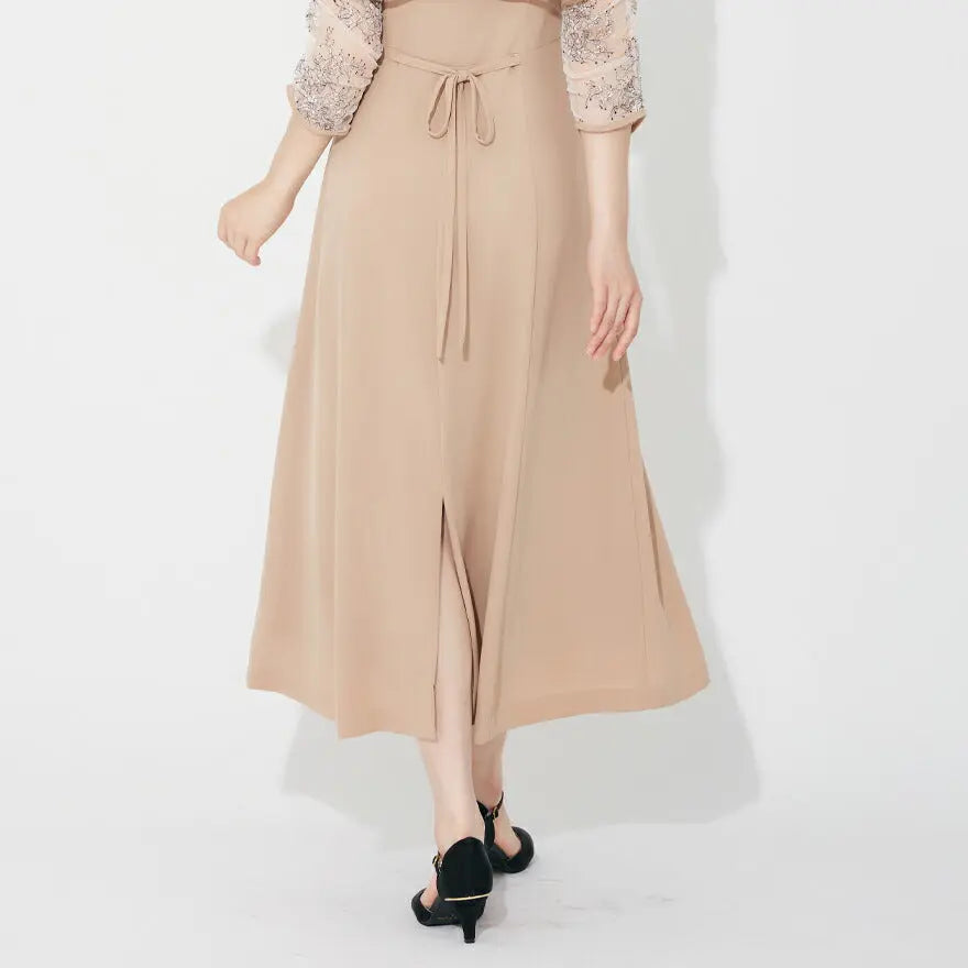 ドレスパーティードレス結婚式ワンピースお呼ばれロング春夏フォーマルプリーツパーティーレースロングドレス袖あり大きいサイズ