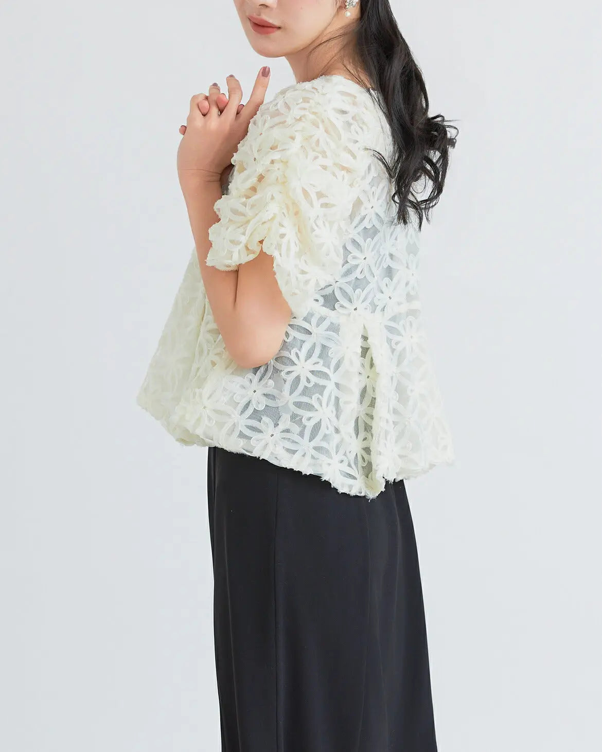 ドレスパーティードレス結婚式ワンピースお呼ばれロング春夏フォーマルプリーツパーティーレースロングドレス袖あり大きいサイズ