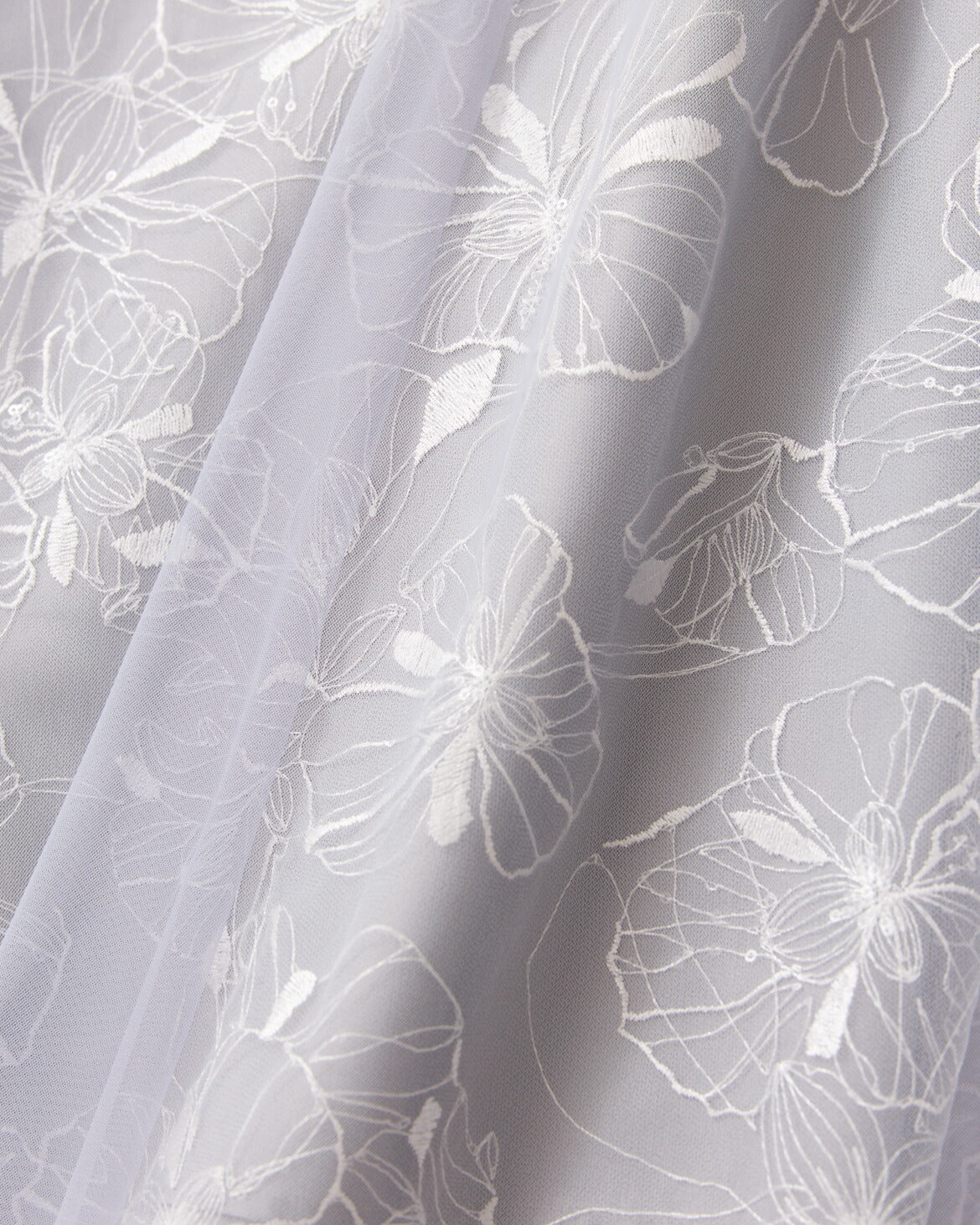 Twinkle Girls パーティードレス 結婚式 体型カバー お呼ばれ ワンピースドレス 30代 40代 花刺繍 シアー パフ袖 レディース M/L - パーティードレス通販TwinkleGIrls