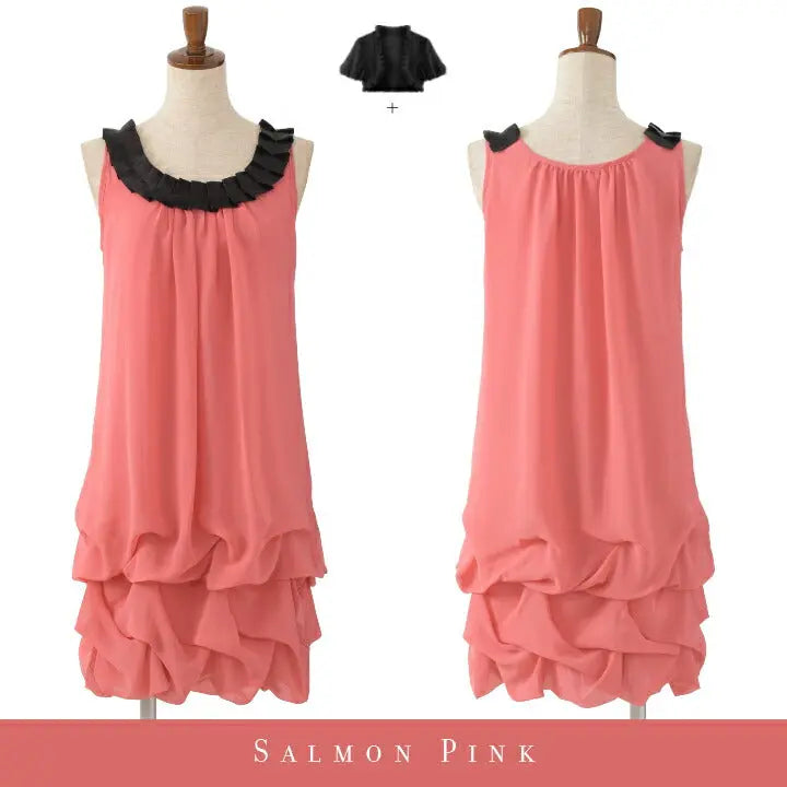 パーティードレス豪華７点セット結婚式ワンピースドレス福袋パーティドレス大きいサイズパーティ秋冬半袖Aライン