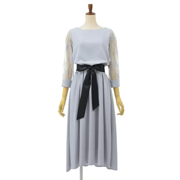 結婚式 ワンピース パーティードレス 長袖 レース 袖あり 膝丈 お呼ばれ 二次会 披露宴 フォーマル 入学式 卒業式 セレモニー 体型カバー 大きいサイズ レディース ドレス 春夏春夏 パーティードレス通販TwinkleGIrls