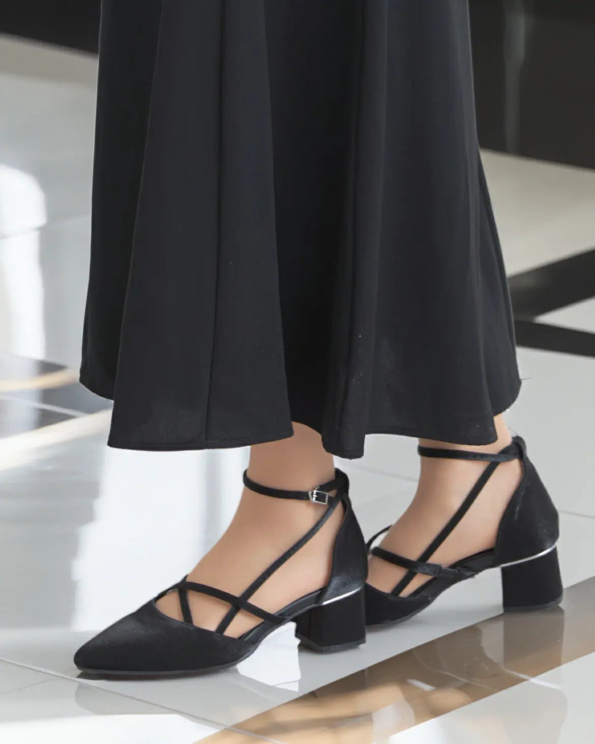 ドレスパーティードレス結婚式ワンピースお呼ばれロング春夏フォーマルプリーツパーティーレースロングドレス袖あり大きいサイズ