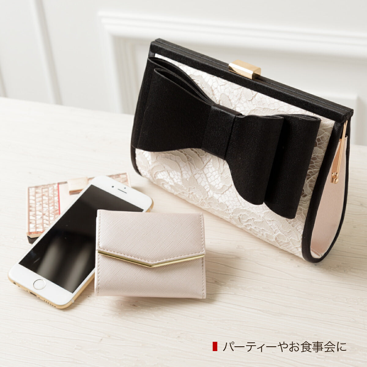 ミニ財布 小さい財布 ミニウォレット サブ財布 レディース パーティー/結婚式/二次会/入園式/入学式/卒園式/卒業式/謝恩会